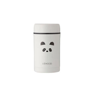 Liewood Bernard Food Jar Panda light grey - 1love2hugs3kisses ibiza