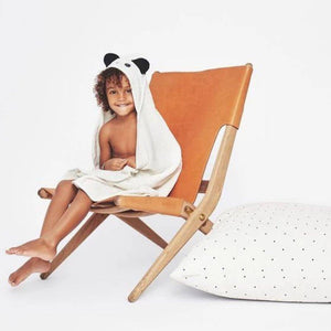 Liewood Augusta Hooded Towel Panda creme de la creme - 1love2hugs3kisses Ibiza