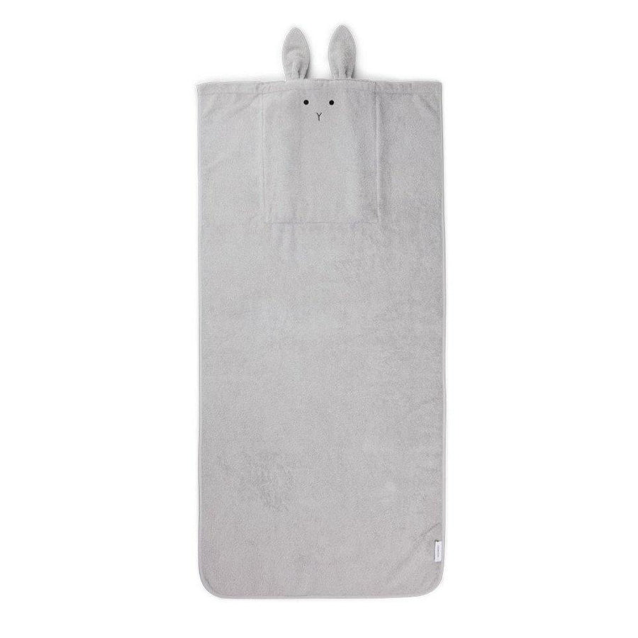 Liewood Thor Towel Back Pack Rabbit dumbo grey - 1love2hugs3kisses Ibiza
