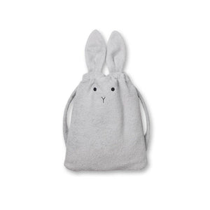 Liewood Thor Towel Back Pack Rabbit dumbo grey - 1love2hugs3kisses Ibiza