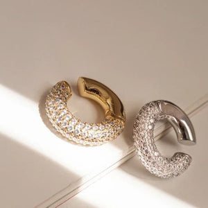 Luv Aj Pave Amalfi ear cuff gold - 1love2hugs3kisses ibiza