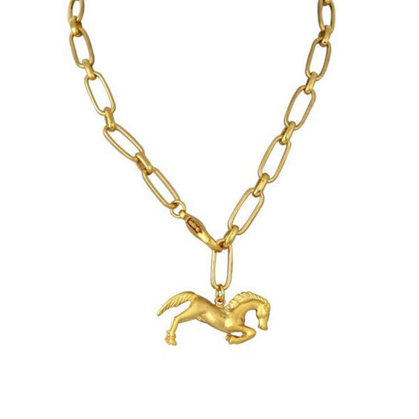 Mayol Jewelry Goodbye Horses Necklace Gold - 1love2hugs3kisses Ibiza