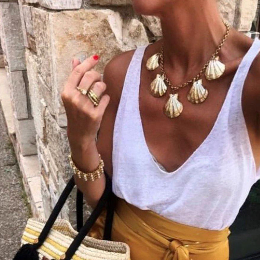 Mayol Jewelry Mayol Goes To Hollywood Necklace Gold - 1love2hugs3kisses Ibiza