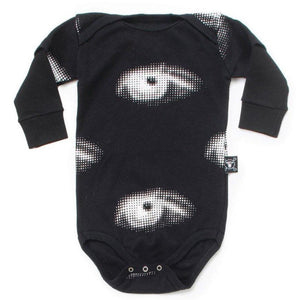 Nununu Eye Onesie Black - 1love2hugs3kisses Ibiza