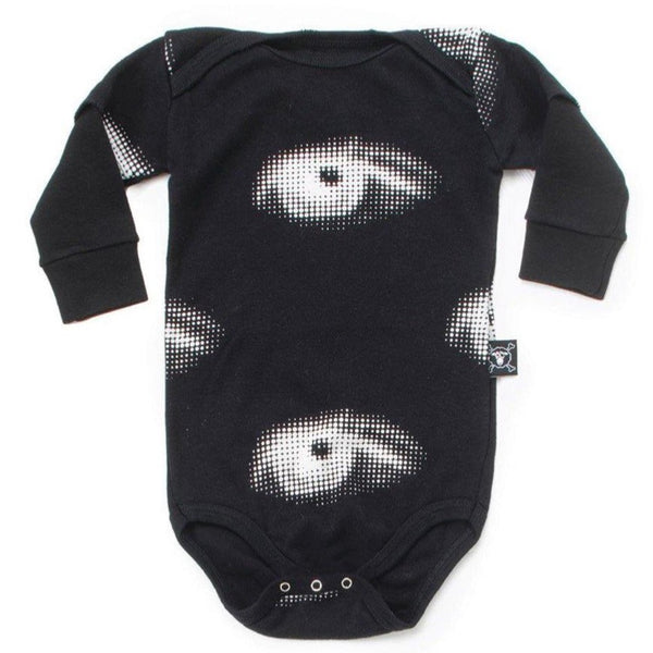 Nununu Eye Onesie Black - 1love2hugs3kisses Ibiza