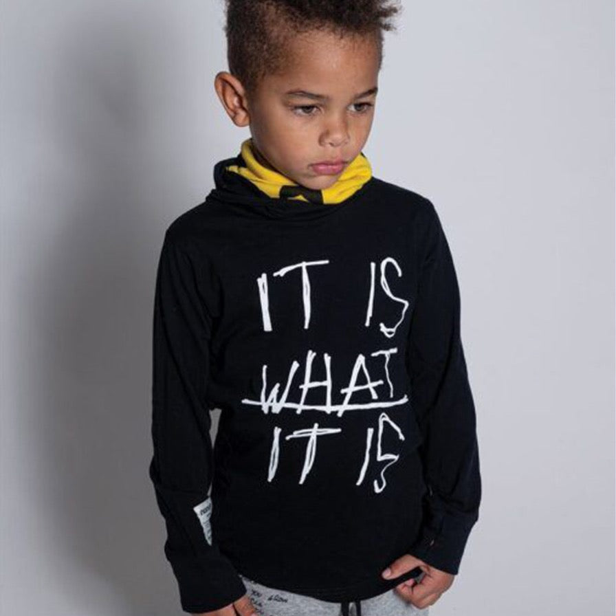 Nununu It Is What It Is Ninja Longsleeve Black - 1Love2Hugs3Kisses Ibiza