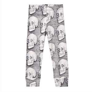 Nununu Md Skull Leggings Grey - 1love2hugs3kisses Ibiza