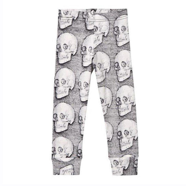 Nununu Md Skull Leggings Grey - 1love2hugs3kisses Ibiza