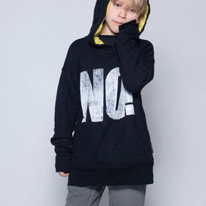 Nununu No! Hooded Sweat Black - 1love2hugs3kisses ibiza