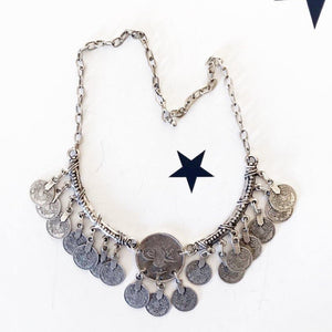 OneLove Coin necklaces Fez Silver - 1love2hugs3kisses Ibiza