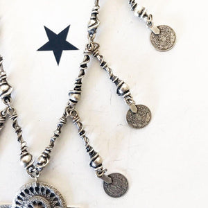 OneLove Coin necklaces Temara Silver - 1love2hugs3kisses Ibiza