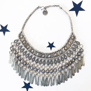 OneLove Coin necklaces Tetouan Silver - 1love2hugs3kisses Ibiza