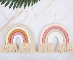Rainbow Hanger Baby Pink