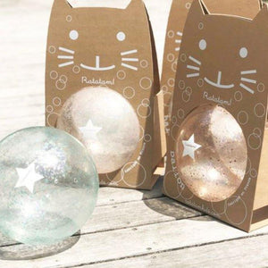 Ratatam Cat Ball Stars Large Glitter Silver - 1love2hugs3kisses ibiza