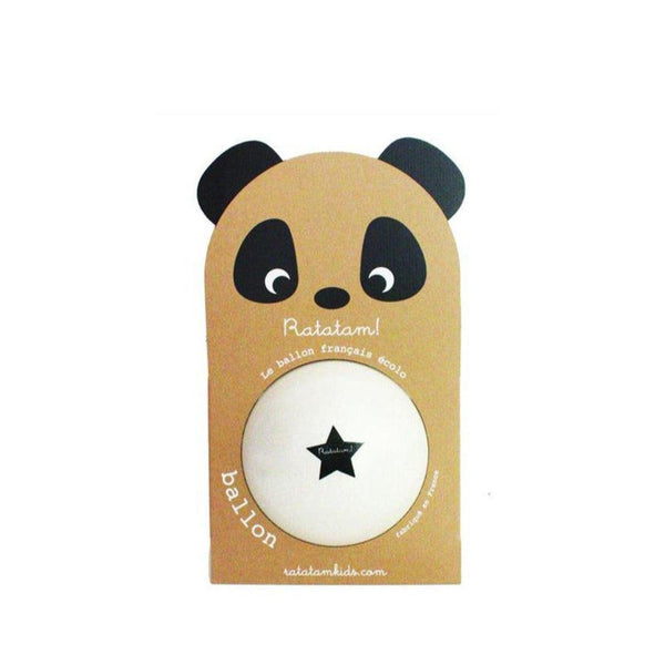 Ratatam Panda Ball Small Star White - 1love2hugs3kisses ibiza
