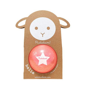 Ratatam Sheep Baby Ball Glitter Star Pink - 1love2hugs3kisses Ibiza