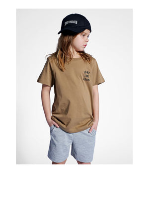 Sometime Soon Revolution T-shirt Sepia - 1love2hugs3kisses Ibiza
