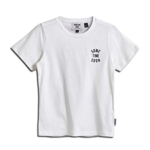Sometime Soon Revolution T-shirt White - 1love2hugs3kisses Ibiza