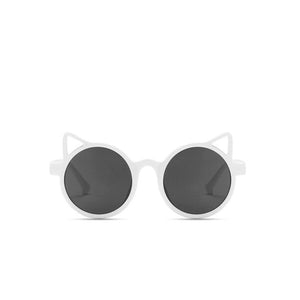 1love2hugs3kisses Cat Sunglasses Kids White