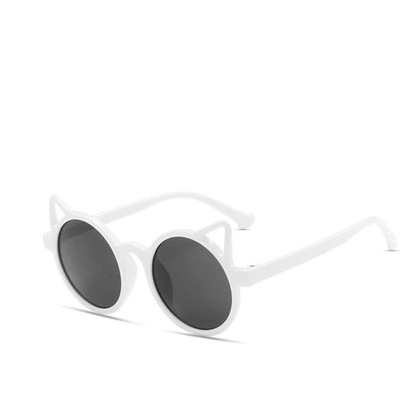 1love2hugs3kisses Cat Sunglasses Kids White