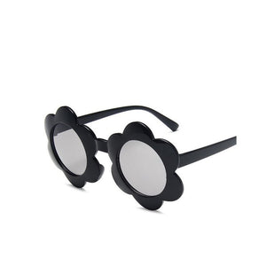 1love2hugs3kisses Flower Sunglasses Kids Black