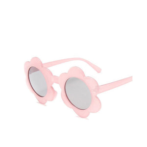 1love2hugs3kisses Flower Sunglasses Kids Light Pink