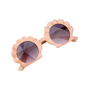 1love2hugs3kisses Shell Sunglasses Kids Beige