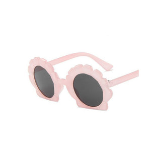 1love2hugs3kisses Shell Sunglasses Kids Light Pink
