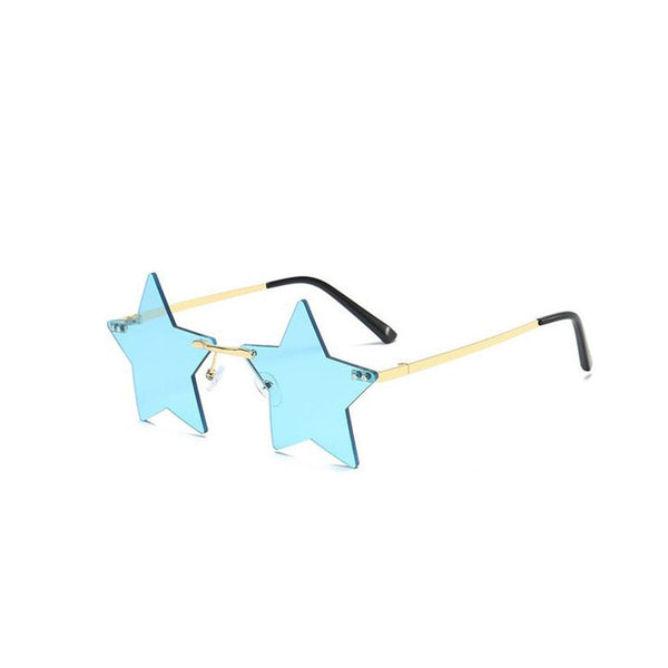 1love2hugs3kisses Star Sunglasses Kids Blue