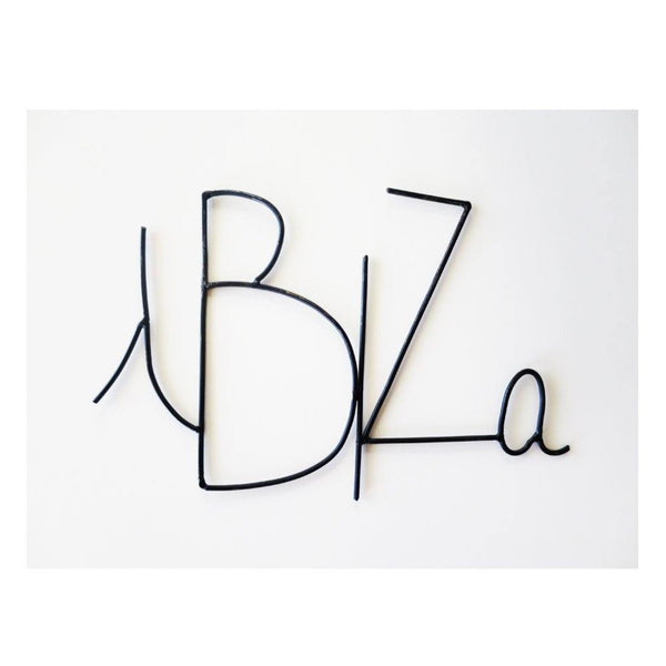 Zoé Rumeau Ibiza Word Black - 1love2hugs3kisses ibiza