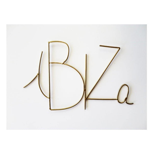 Zoé Rumeau Ibiza Word Gold - 1love2hugs3kisses ibiza