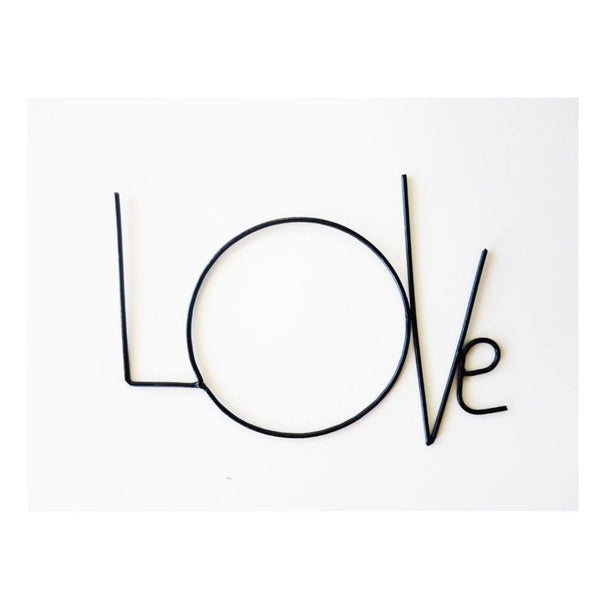 Zoé Rumeau Love Word Black - 1love2hugs3kisses ibiza