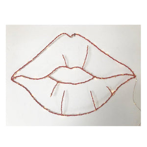 Zoé Rumeau Lips shape light - 1love2hugs3kisses Ibiza