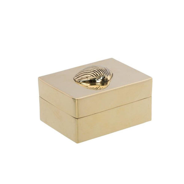 Anna + Nina Shell Trinket Box Gold - 1love2hugs3kisses Ibiza