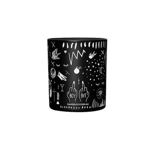 Damselfly Boy Bye - Large Candle -available at 1love2hugs3kisses Ibiza