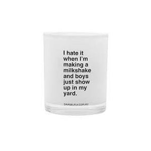 Damselfly Large Candle Milkshake available at 1love2hugs3kisses ibiza
