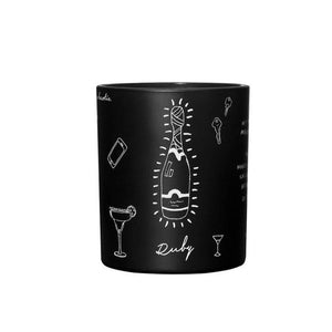 Damselfly Large Candle Ruby available at 1love2hugs3kisses Ibiza