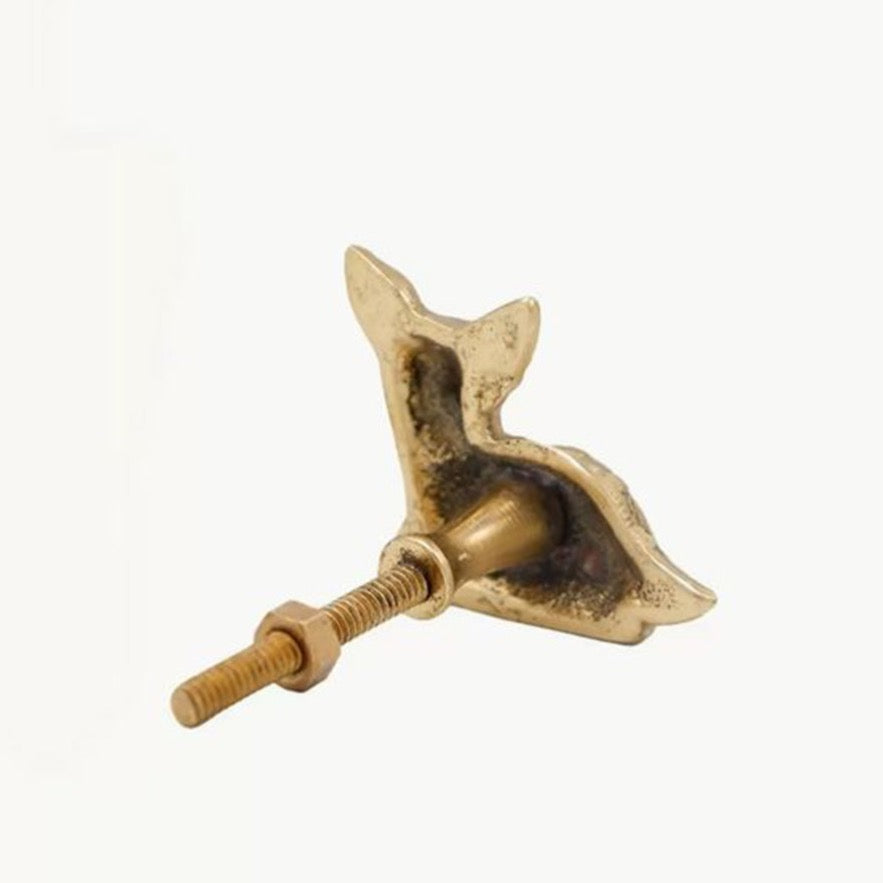 Doing Goods Forest Fawn Knob brass from 1love2hugs3kisses Ibiza 