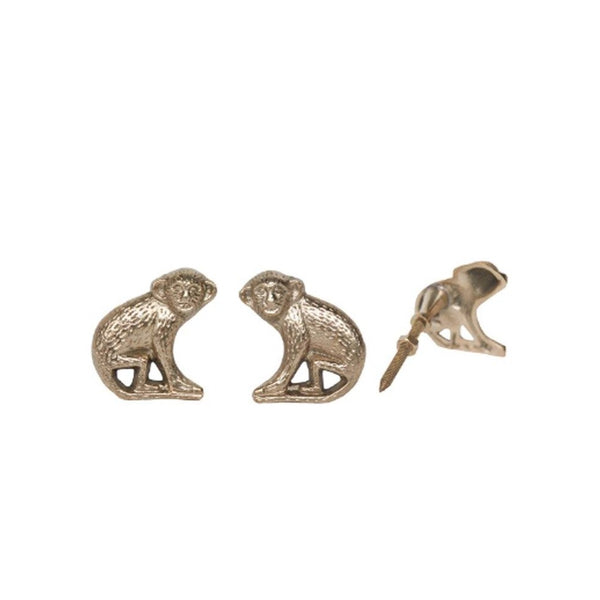 Doing Goods Peppin Monkey door Knob Right brass from love2hugs3kisses Ibiza