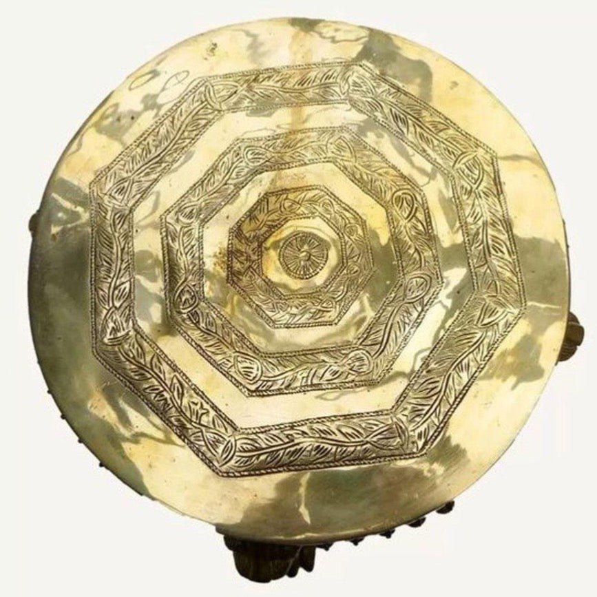 Doing Goods Royal Lion Altar Table brass from 1love2hugs3kisses Ibiza