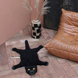 Doing Goods Fiery Black Panther Rug Small - 1love2hugs3kisses Ibiza