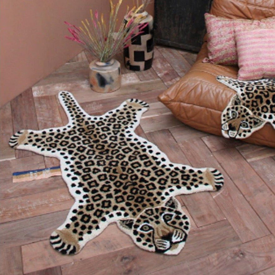 Doing Goods Loony Leopard Rug Large - 1love2hugs3kisses Ibiza