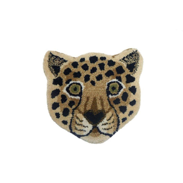 Doing Goods Loony Leopard Head Rug - 1love2hugs3kisses Ibiza