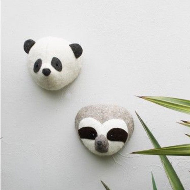 Fiona Walker England Panda Mini Animal Head