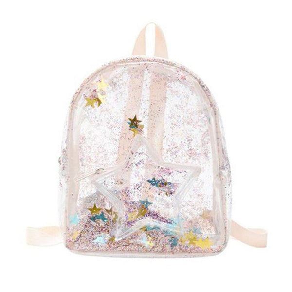 Glitter Star Backpack Pink from 1love2hugs3kisses Ibiza