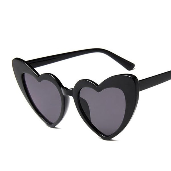 Heart Shape Sunglasses - Black available at 1love2hugs3kisses ibiza