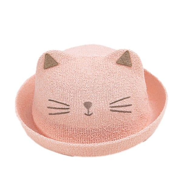 1love2hugs3kisses Kids Hat Cat Ears Pink