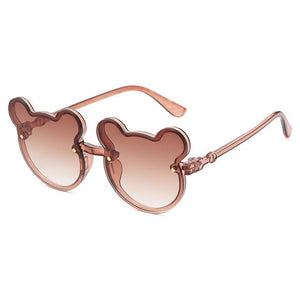 1love2hugs3kisses Bear Sunglasses Kids Brown