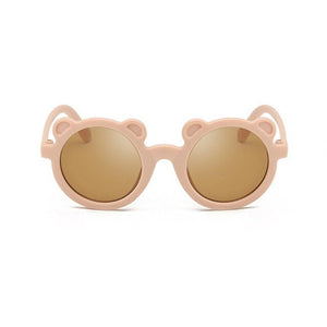 1love2hugs3kisses Bear Sunglasses Kids Pink