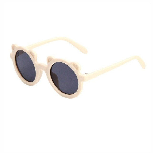 1love2hugs3kisses Bear Sunglasses Kids Cream